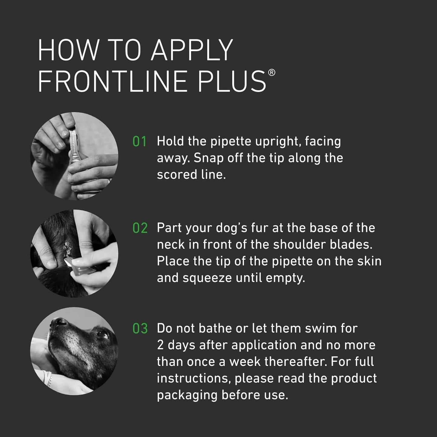 FRONTLINE Plus Flea & Tick Treatment for Medium Dogs (10 - 20 kg) - BestPet Uk