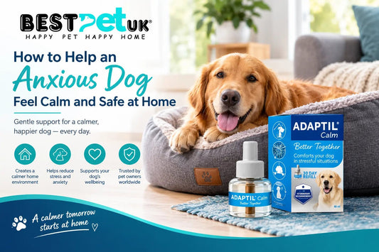 How to Help an Anxious Dog Feel Calm and Safe at Home - BestPet Uk