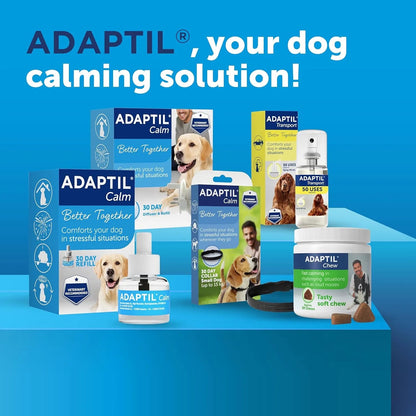 Adaptil Calm Dog Diffuser Refill 48ml 30 Day Stress Relief for Dogs - BestPet Uk
