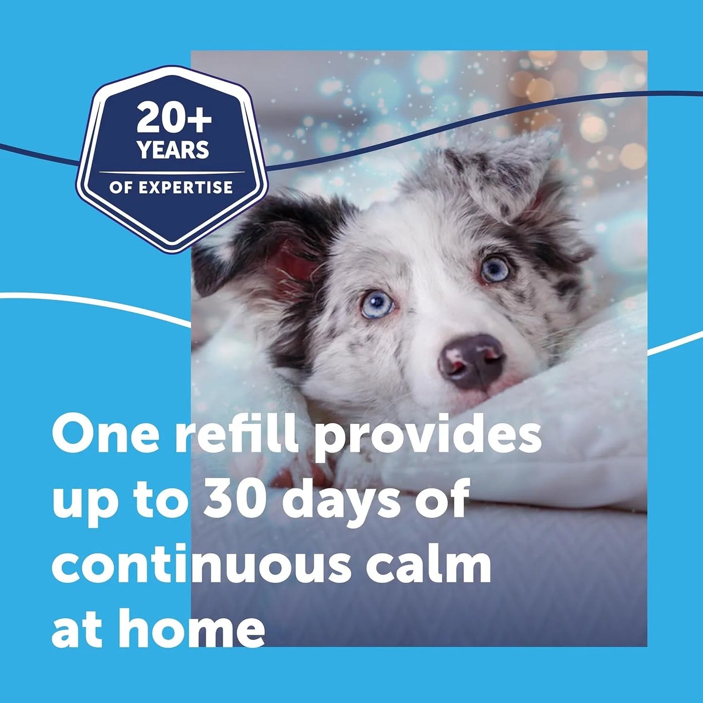 Adaptil Calm Dog Diffuser Refill 48ml 30 Day Stress Relief for Dogs - BestPet Uk