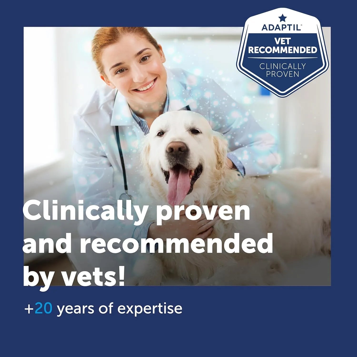 Adaptil Calm Dog Diffuser Refill 48ml 30 Day Stress Relief for Dogs - BestPet Uk