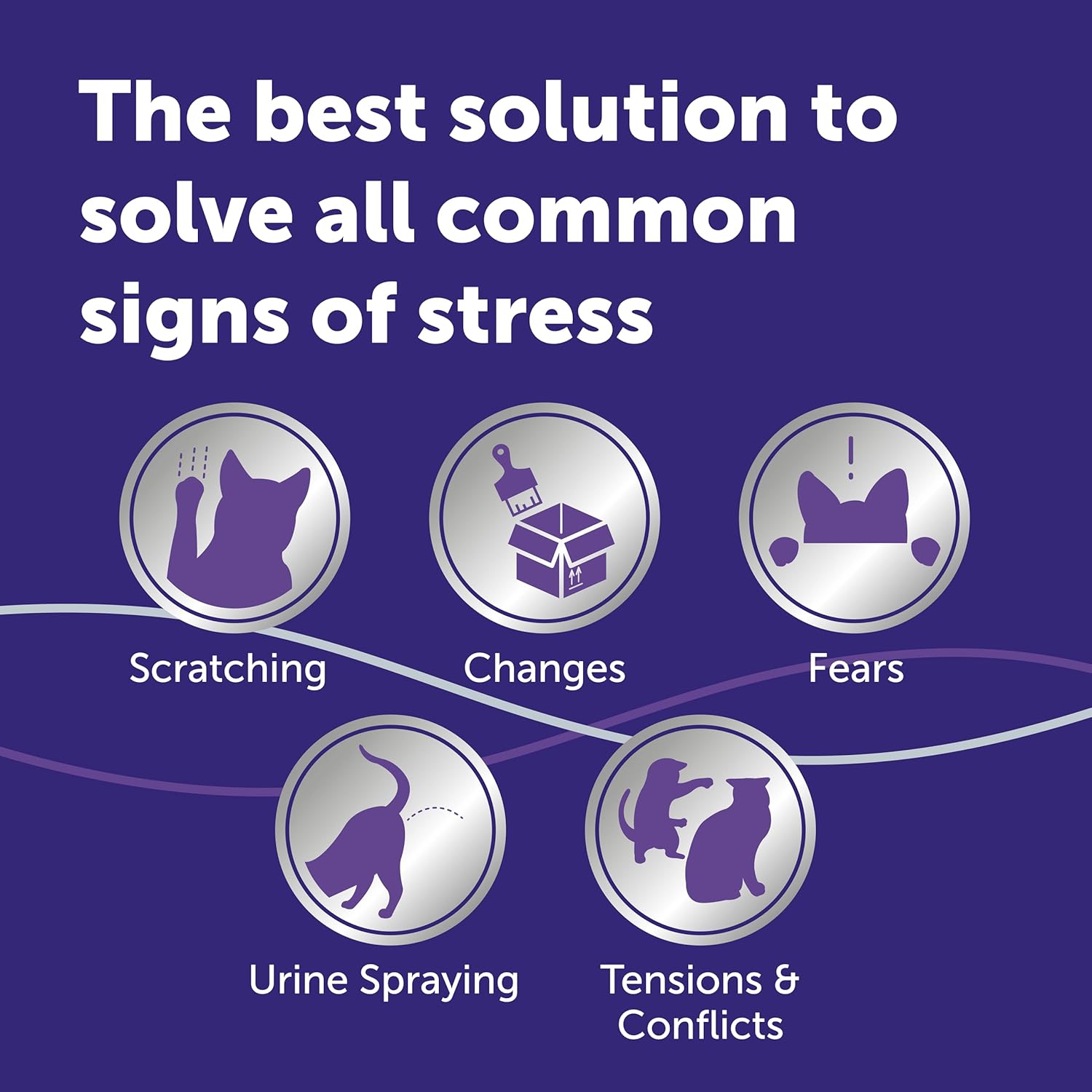 FELIWAY Optimum 30 - Day Refill X 3 Value Pack | 48ml FELIWAY Optimum Refill 3 Pack For Plug - In Anxiety Relief Pheromone Diffuser For Cats | Calm Your Cat and Reduce Stress With FELIWAY Optimum - BestPet Uk