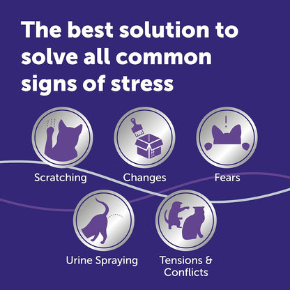 FELIWAY Optimum 30 - Day Refill X 3 Value Pack | 48ml FELIWAY Optimum Refill 3 Pack For Plug - In Anxiety Relief Pheromone Diffuser For Cats | Calm Your Cat and Reduce Stress With FELIWAY Optimum - BestPet Uk