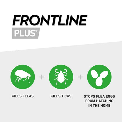 FRONTLINE Plus Flea & Tick Treatment for Cats and Ferrets - BestPet Uk