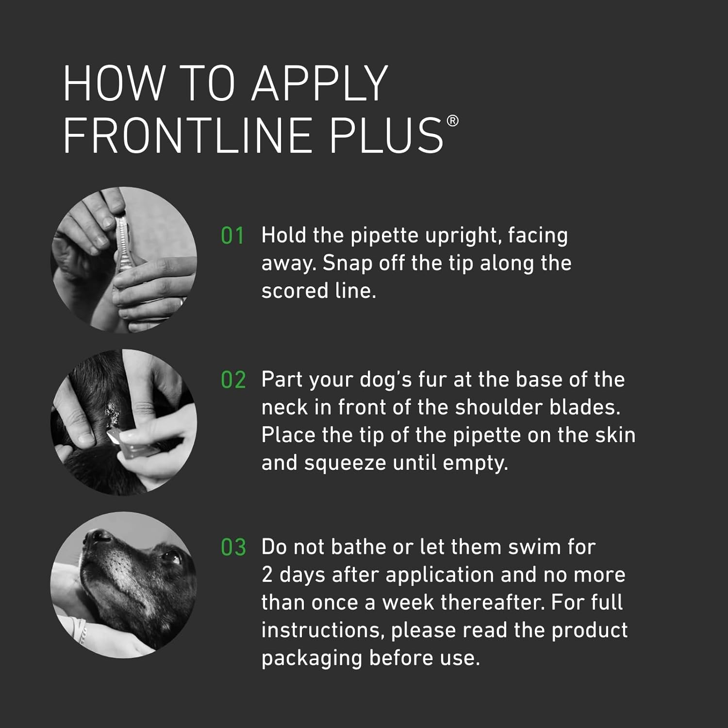 FRONTLINE Plus Flea & Tick Treatment for Extra Large Dogs (over 40 kg) - BestPet Uk