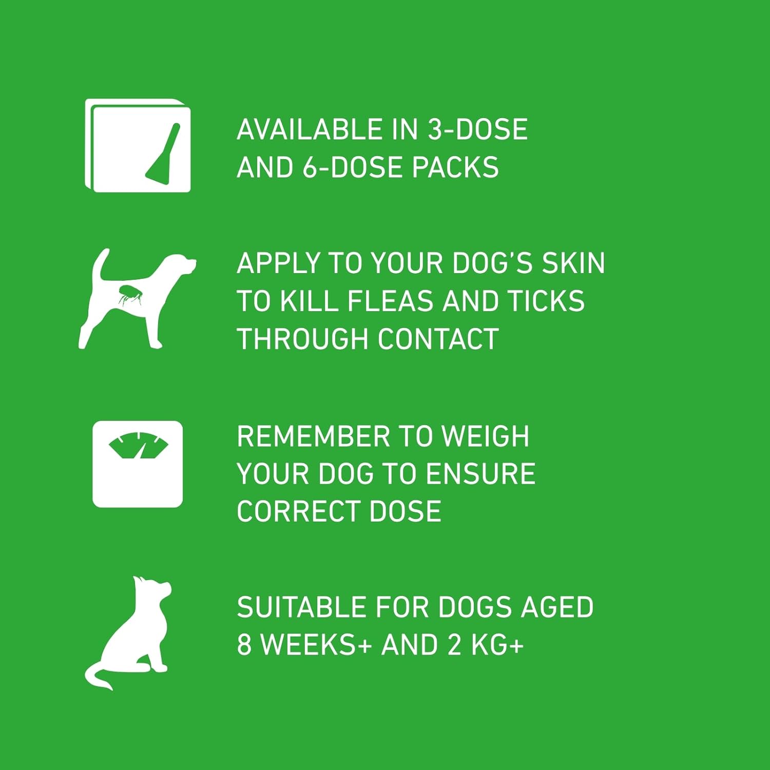 FRONTLINE Plus Flea & Tick Treatment for Extra Large Dogs (over 40 kg) - BestPet Uk