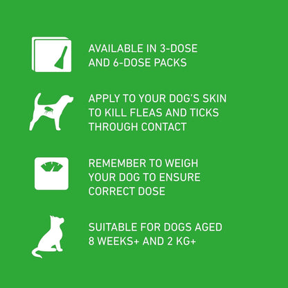 FRONTLINE Plus Flea & Tick Treatment for Extra Large Dogs (over 40 kg) - BestPet Uk