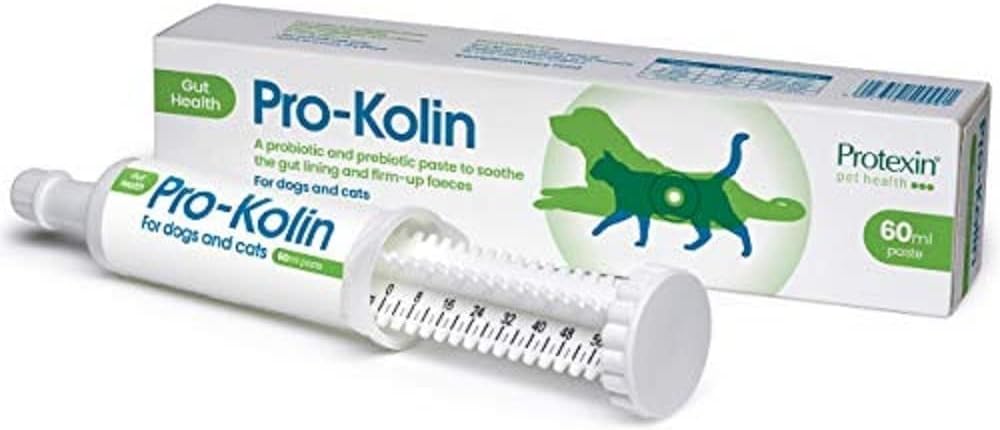Protexin Pet Health Pro - Kolin for Dogs and Cats Probiotic Paste and Syringe, 60 ml (Pack of 1) - BestPet Uk