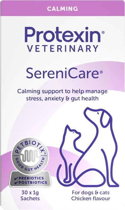 Protexin SereniCare Calming Support for Dogs & Cats – 30 Sachets - BestPet Uk