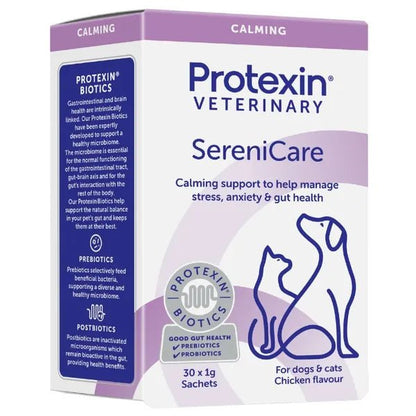 Protexin SereniCare Calming Support for Dogs & Cats – 30 Sachets 
