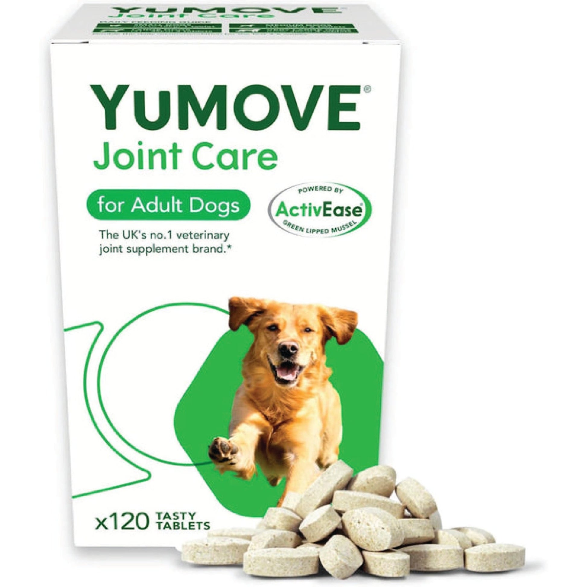 YuMOVE Adult Dog | Joint Supplement for Adult Dogs, with Glucosamine, Chondroitin, Green Lipped Mussel | Aged 5 to 8 | - BestPet Uk